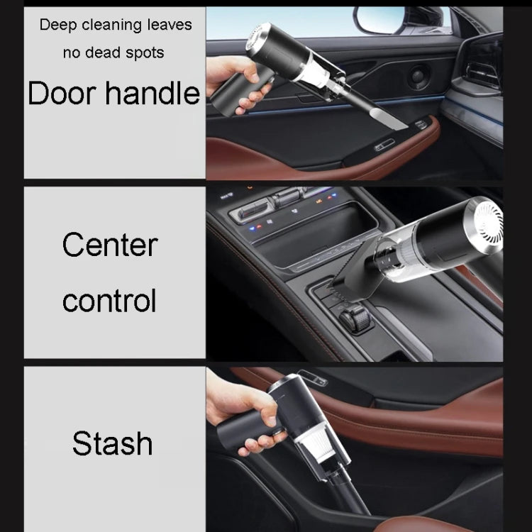 Hot Selling Automotive Household Small Vacuum Cleaner Car USB 5000Pa Charging Powerful Handheld Cleaning Tool