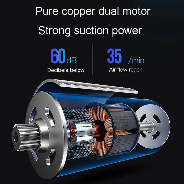 Hot Selling Automotive Household Small Vacuum Cleaner Car USB 5000Pa Charging Powerful Handheld Cleaning Tool